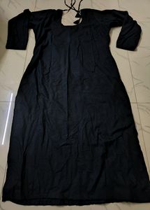 Black Kashmiri Embroidery Dress