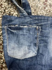 Uniqlo Denim Tote Bag