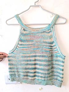 Striped Knit Tank Top