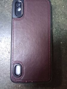 Brown Leather Mobile Phone Case rdemi 9A