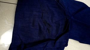 Elegant Navy Blue Blouse tailor stiched
