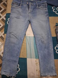 Light Wash Denim Jeans