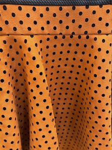 Cute Black &amp; Brown Polka Dot Dress