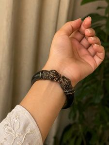 Original Antique Animal Head Kada Bracelet | State