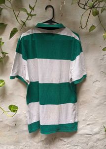 GANT Men's Striped Polo T-Shirt