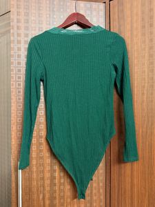 Lace V Neck Bodysuit 🛍️💚On Sale