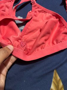 Coral Bikini bra