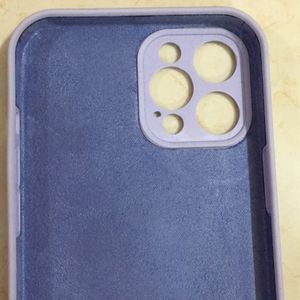 IPhone12ProMax Camera Protection Cover Case Silicone Lavender Colour