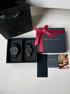 daniel Wellington couple watch gift set
