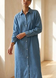 Classic Denim Shirt Dress