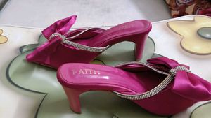 Faith Pink Bow heels 💗✨