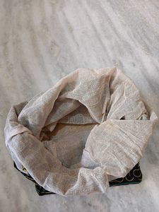Embroidered Drawstring Backpack