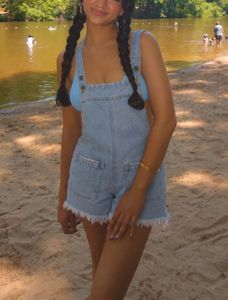 Koovs👙Overalls/Dungaree🐚🏖️| Frayed Hem