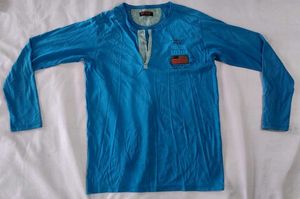 Blue Graphic T-Shirt