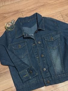 Retro Vintage Blue Denim Jacket
