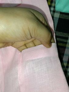 Men's Pink Cotton Casual Shirt