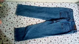 Classic mid rise dark Blue Denim Jeans