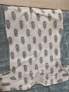 White  Short Kurta