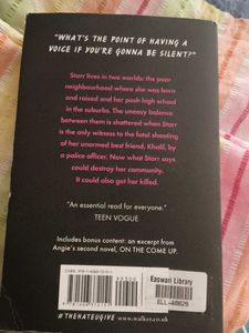 The Hate U Give by Angie Thomas