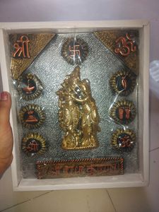 Handicrafted Radhakrishna Frame (Newly Packed)