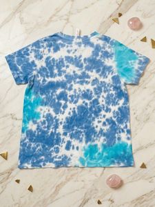 Good Luck Death Moth Tie-Dye Tee