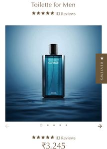 Davidoff Cool Water EDT decant + bottle
