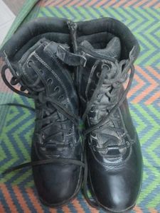 Black Combat Boots