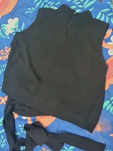 Elegant Black Sleeveless Top