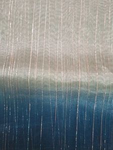 Elegant Ombre Saree with Shining Stripes