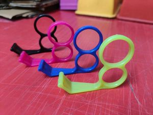 Colorful Ring Holder Stands 4 Piece