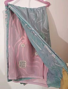Ombre Saree With Blouse