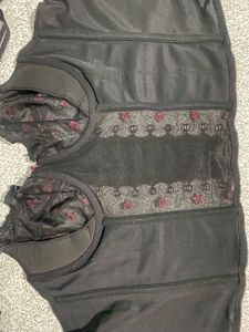 Floral Corset Bra