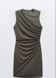 Olive Green Bodycon Dress