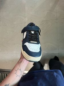 Men's Navy & White Sneakers