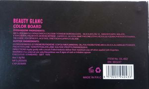 BEAUTY GLANC Color Board Eyeshadow
