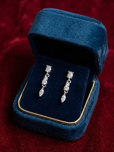 Elegant Diamond Drop Earrings