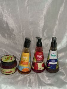 Plum Body Lovin' Shower Gel &amp; Scrub Set