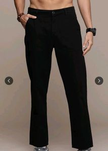 Roadster Men Relaxed Fit Pure Cotton Chinos | Size