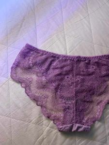 Lacy Purple Briefs