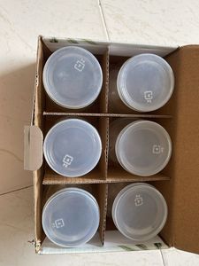 Set of 6 Glass Cups