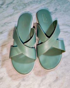 Olive Wedges Heels Women