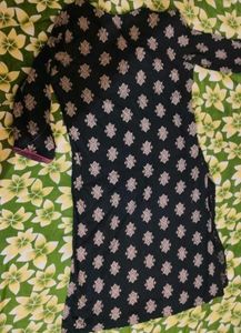 Avassa Black Ethnic Kurta