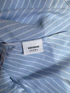 Classic Striped Button-Down Shirt