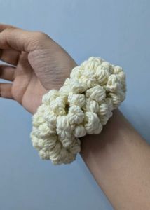 Crochet Gajra White