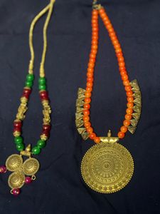 Oxidized Necklaces – Set of 2