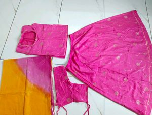 Rajputani suit 4 pieceBeautiful Pink