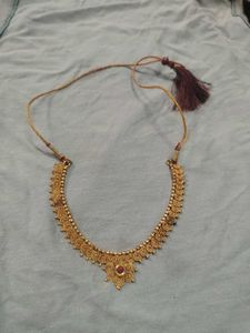 golden necklace locket for women with  gold plated