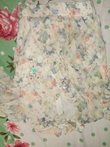 Floral Print Palazzo Suit