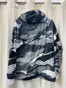 Adidas White Hooded Two side Wear Jacket