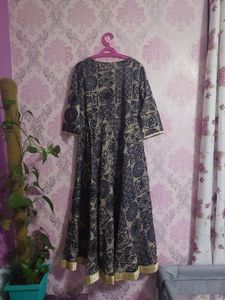 Elegant Printed Anarkali Kurta